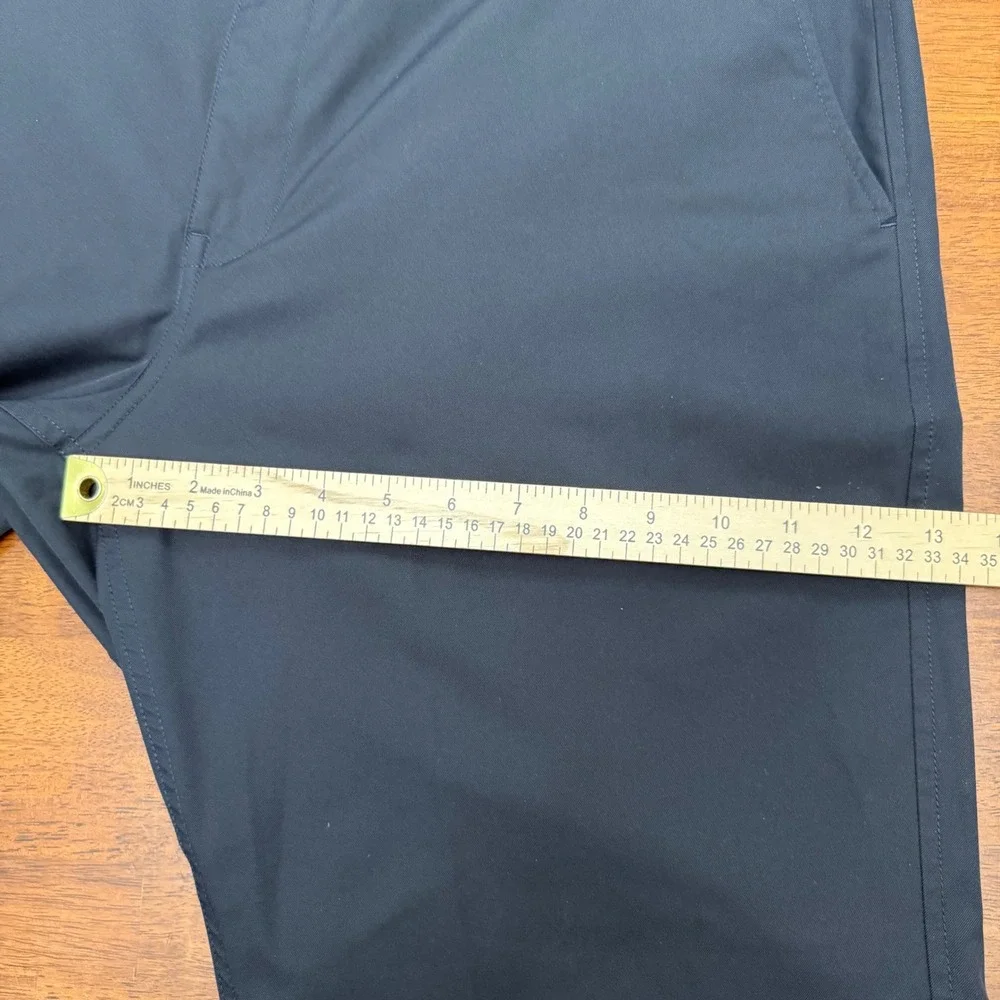 Bluffworks Ascender Pants Mens 38x32 Navy Blue Regular Fit Technical Travel